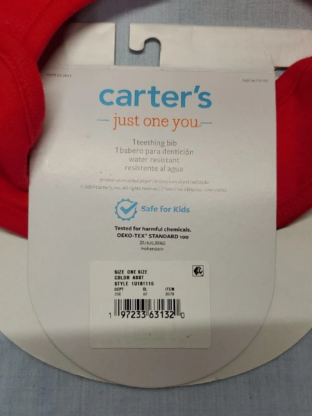 Carter's Red 